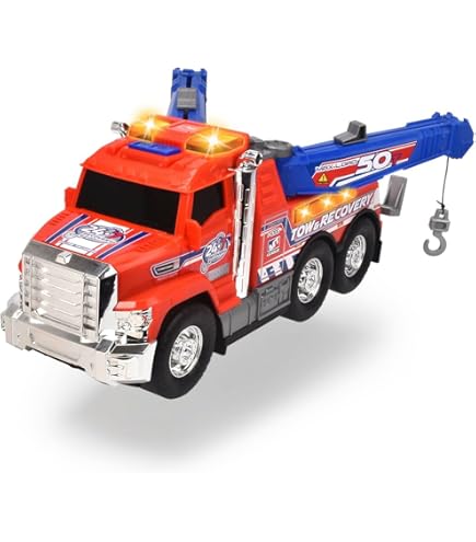 Toy Truck Big Daddy Police Wrecker Truck And Toy Car Combo Set Toy