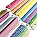 Wartoon 1900 Sheets 3 Styles 49 Colors Origami Stars Paper Double Sided and Luminous and Glitter Paper Set