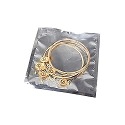 Liyafy 7 Metal Harp String + 7pcs String Pin Nails