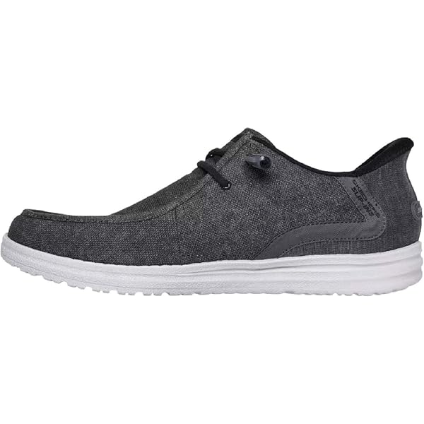 Amazon.com | Skechers Melson Nela Men's Slip-On, Grey mesh, 9