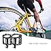 SUMGOTT MTB BMX Bike Pedals, Mountain Bicycles Pedals Flat Aluminum Alloy Platform Sealed Bearing Axle for Kid Man and Woman