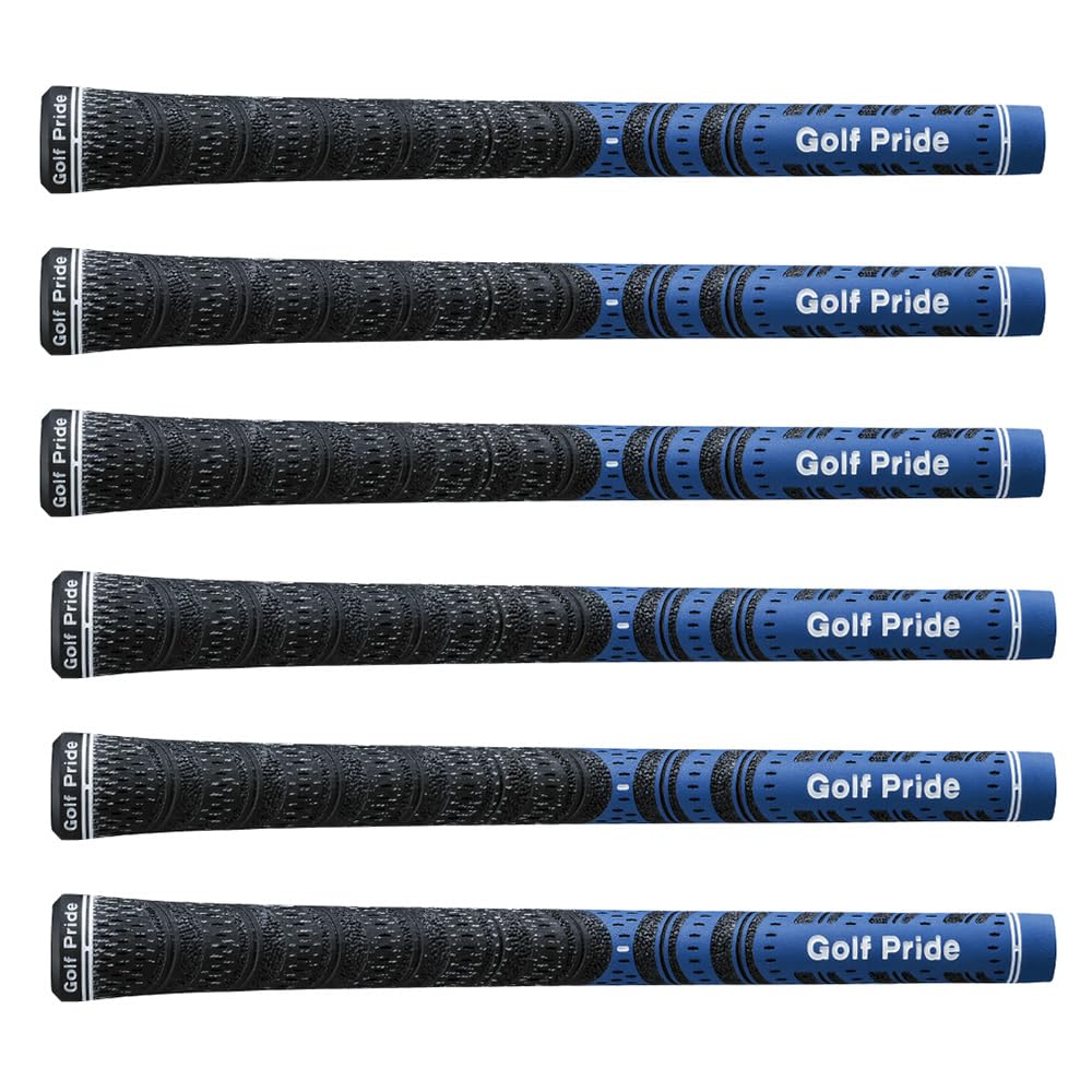 Golf Pride Unisex Adult Multi Compound Cord Golf Club Grip - Blue/Black, One Size