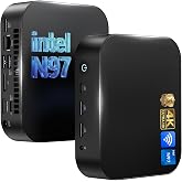 ASUS NUC 14 Pro Essential Mini PC, Intel NUC 14 NUC14MNK PC, Core N97, 8GB DDR5, 256GB SSD, Win 11 Pro, WiFi 6E, BT 5.3, Business Desktop for Daily, Office, Education, Digital Signage, Edge Computing