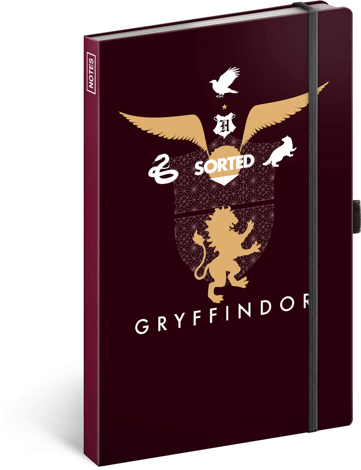 Presco Group Notebook Lined Notebook with Elastic Notebook A5 Notebook for Women Girls Boys Teens Kids School Office Diary Diary Harry Potter