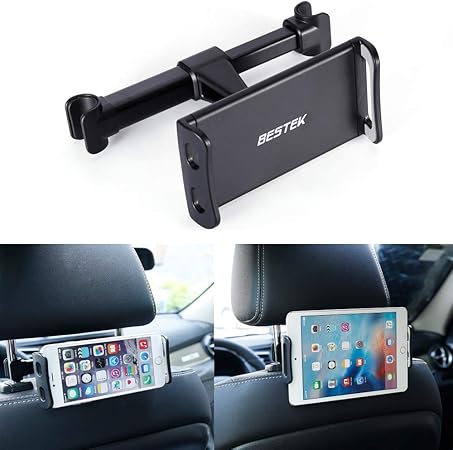 Amazon Bestek 後部座席 タブレットホルダー 車載 スマホホルダー 360度回転 簡単取り付け Btan02 オーディオ用車載ホルダー 車 バイク