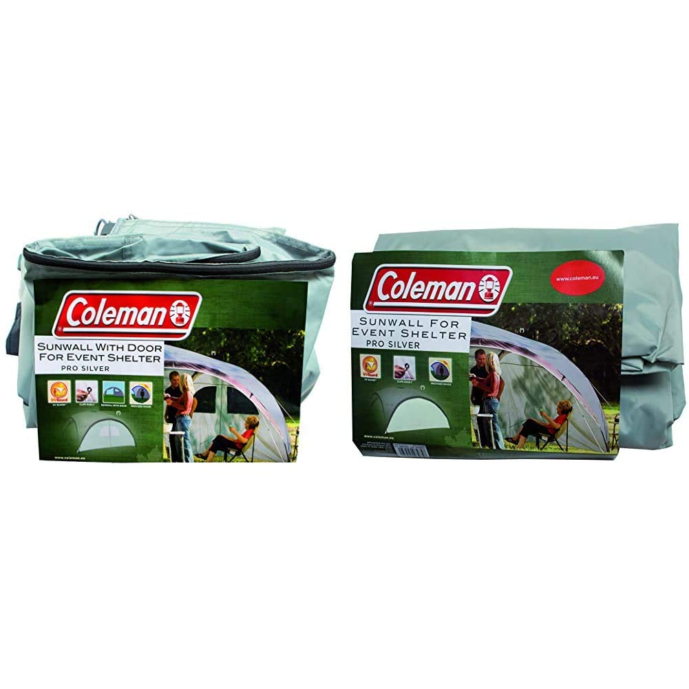 Coleman Sunwall for Event Shelter and Event Shelter Pro, Gazebo Side Panel with Windows and Door, Sun Protection, Water Resistant, Shelter NOT Included