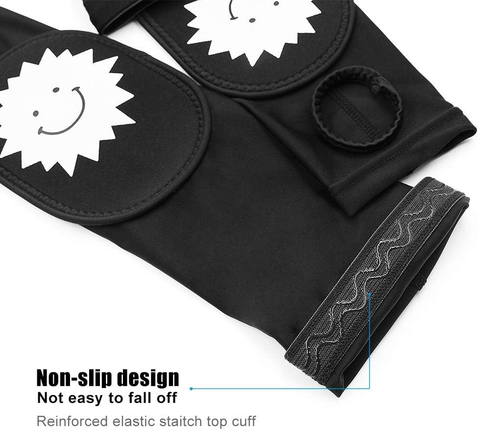 Luwint Kid Volleyball Arm Sleeves - Long Passing Forearm Sleeves for Teen Youth with Protection Pad and Thumbhole, 1 Pair (S) : Sports & Outdoors