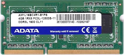 Amazon Adata 低電圧対応メモリ 1 35 V Pc3 s Ddr3 1600 4gb So Dimm 4pin Am1l16bc4r1 B1ps ノートパソコン用メモリ 動作保証品 エイデータ Adata メモリ 通販 Amazon Adata 低電圧対応メモリ 1 35 V Pc3 s Ddr3 1600 4gb So Dimm 4pin Am1l16bc4r1 B1ps ノートパソコン用メモリ 動作保証品 エイデータ Adata メモリ 通販