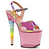 UNICORN-711T, 7" Heel 2 3/4" Platform Ankle Strap