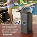 Brookstone Big Blue Party Indoor-Outdoor Bluetooth Speaker
