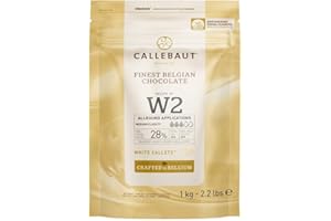 Callebaut white chocolate chips (callets) 1kg