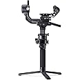 DJI RSC 2 Combo - 3-Axis Gimbal Stabilizer for DSLR and Mirrorless Camera, Nikon, Sony, Panasonic, Canon, Fujifilm, 6.6 lb Payload, Foldable Design, Vertical Shooting, OLED Screen, Black. (Renewed)