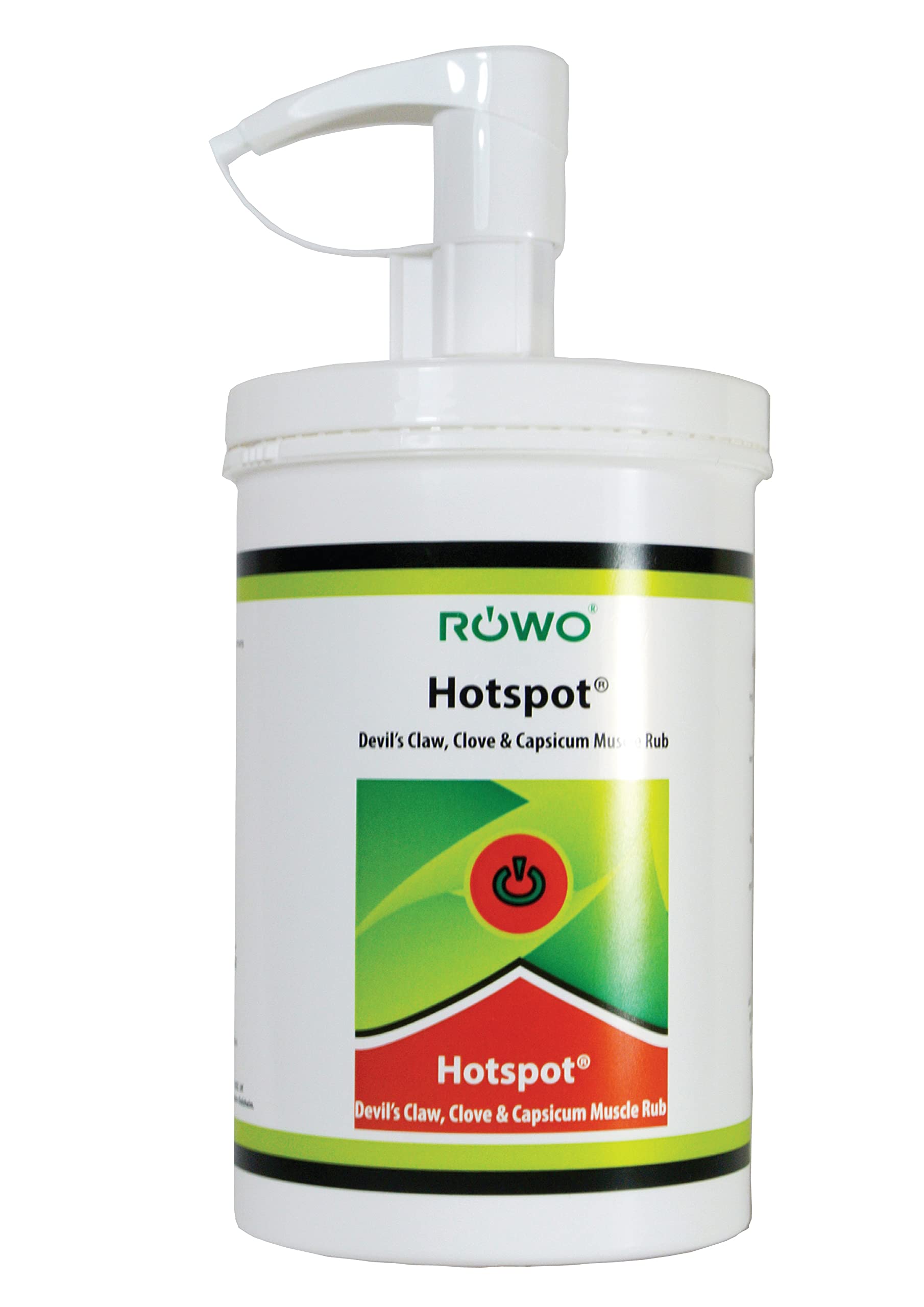 Hotspot Devil's Claw, Clove & Capsicum Muscle Rub 1000 ml Pump Pack