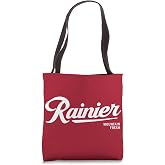 Rainier Style - Pale Logo Tote Bag