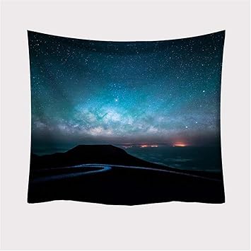 Amazon Co Jp 飾り物タペストリー 神秘的な星空 美しい 壁掛け装飾布 アートプリント壁飾り 背景布 インテリア 多機能 おしゃれ スポーツ アウトドア