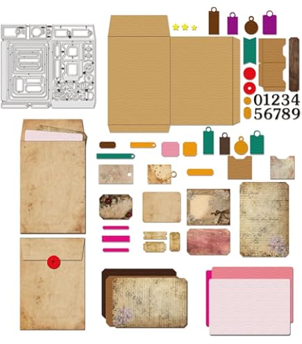 Amazon.com: Tim Holtz Sizzix Thinlts, Collector, Postale, Specimen