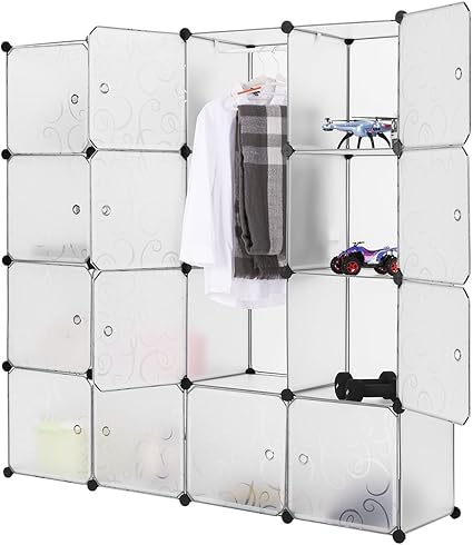 LANGRIA Armario Modular, Estantería por Módulos, Armario de Almacenaje