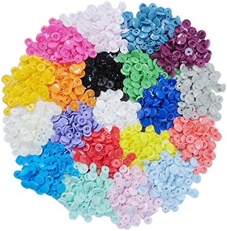 KAM T5 Snap Kits 300 Sets Size 20 Clothing Plastic Snap Plier Buttons