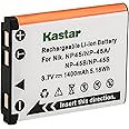 Kastar Battery Replacement for Fujifilm NP-45 NP-45A NP-45B NP-45S and FinePix XP20 XP22 XP30 XP50 XP60 XP70 XP80 XP90 T350 T360 T400 T500 T510 T550 T560 JX500 JX520 JX550 JX710 JZ260 JZ305 JZ310