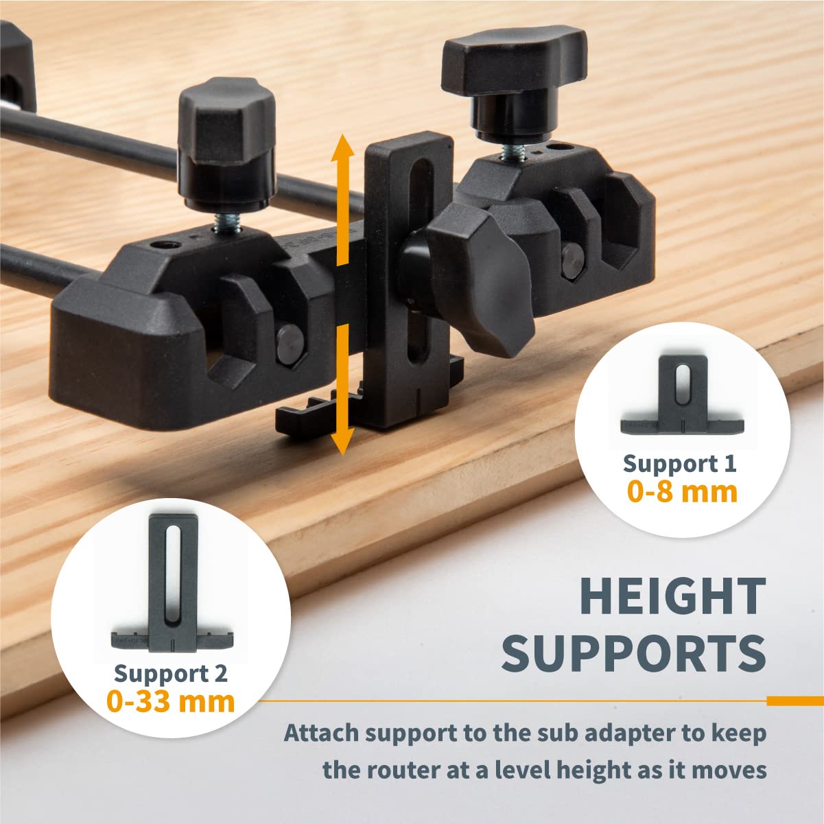 Mua POWERTEC Router Guide Rail Adapter for Makita/Festool Track Saw ...