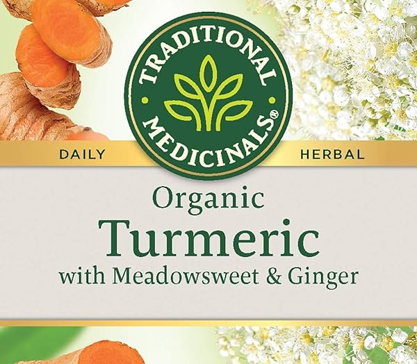TRADITIONAL MEDICINALS TEA,OG2,TURM W/MDWSWT&GN 16 COUNT (PACK OF 6)