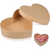 Zerodeko Heart Shaped Box, Box, Heart Shaped Jewelry Storage with Lid for Holiday Decoration Packaging