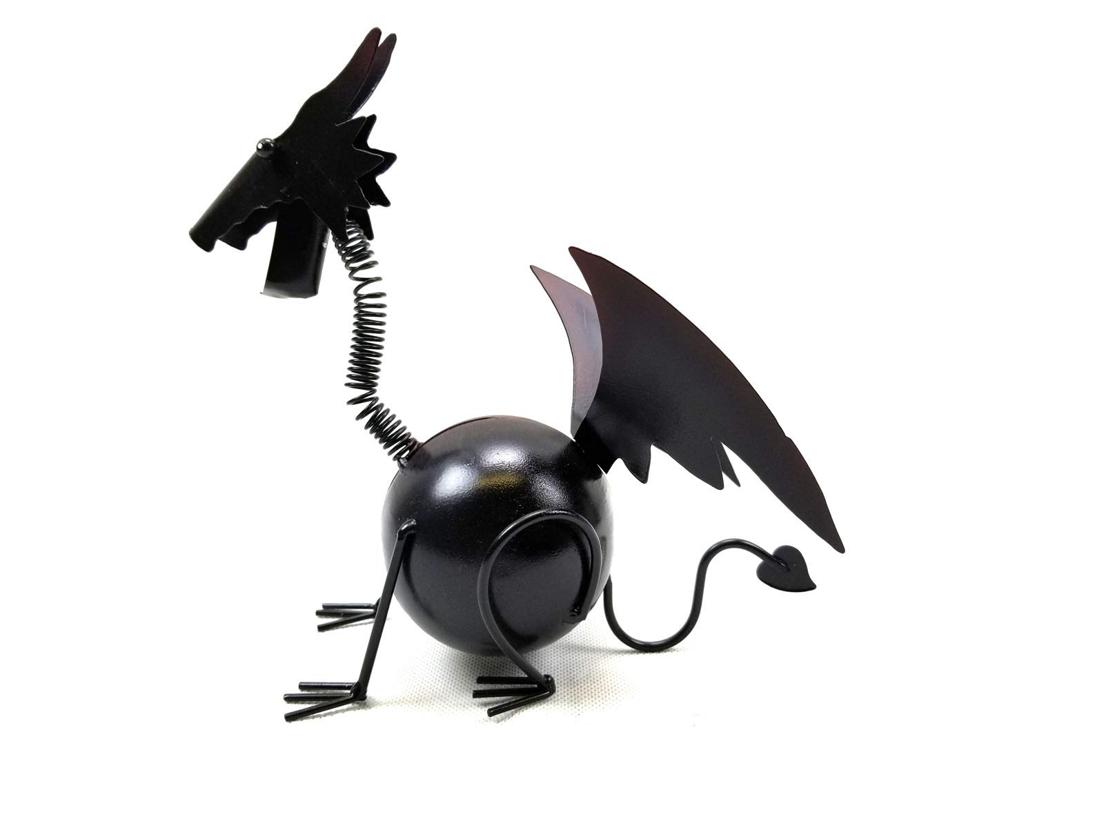 SK Style Garden And Home Ornament - Black Dragon Bobbin Figure