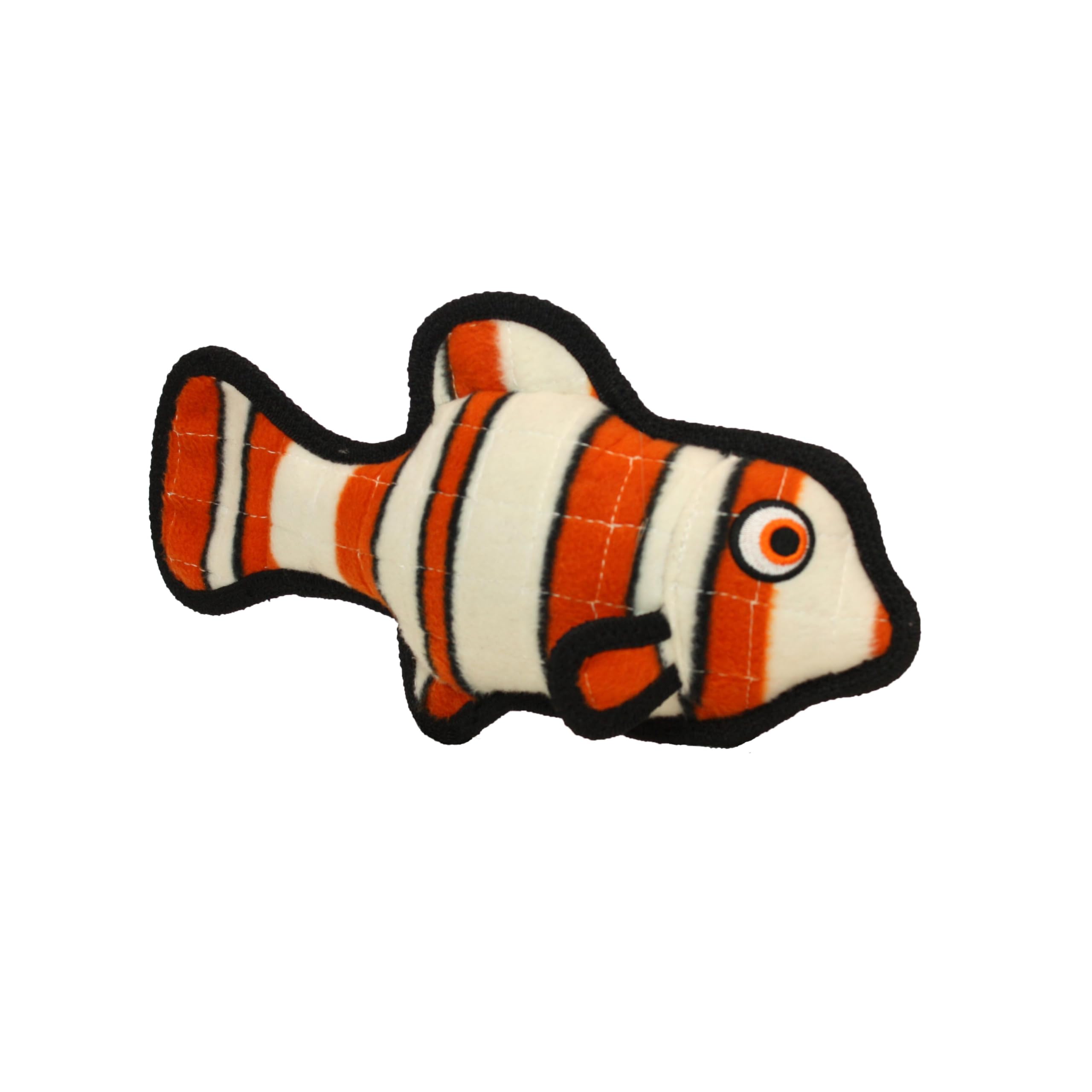 Tuffy Dog Toy, Orange Fish, Plush, Dog Fetch Toy, Large, All Ages