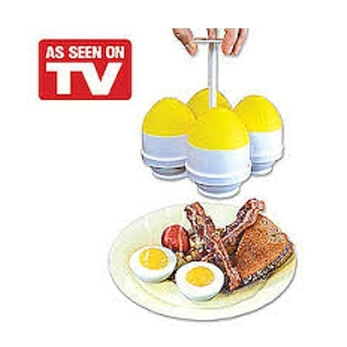 Amazon.com: EZ Huevos rápido y fácil Cocedor de huevos para ...