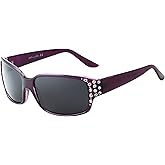 Polarized Sunglasses for Women - Premium Fashion Sunglasses - HZ Series Diamante Womens Designer Sunglasses