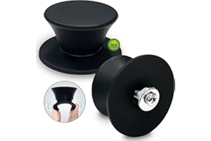 Walfos 2 Pack Universal Silicone Pot Lid Replacement Knob, Heat Resistant Pan Lid Holding Handles, Dishwasher Safe, BPA Free, Great for Slow Cookers, Skillets and Kitchen Cookware Covers
