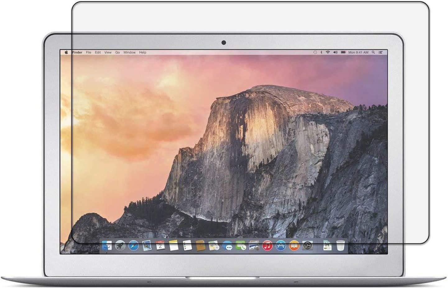 Temper Glass Screen Protector for MacBook Pro 16 inch 2019 Crystal Clear Scratch Resistant Bubble Free 9H Hardness Easy Installation (2 Pack) (MacBook Pro 16 inch 2019)