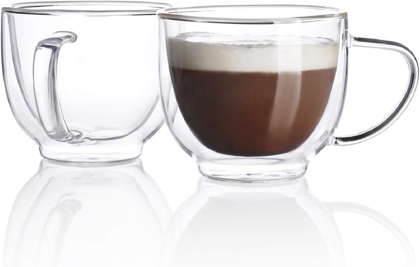 Sweese 419.101 Glass Cappuccino Cups 