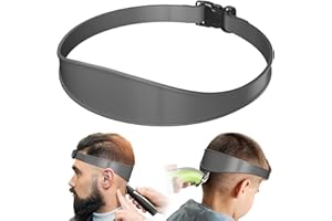 Adjustable Hair Trimming Guide and Neckline Shaving Template,DIY Self Haircutting System, Shaving and Keeping a Clean and Str