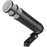 R&Oslash;DE Microphones Procaster Broadcast Dynamic Vocal Microphone | Cardioid dynamic microphone with XLR3 connector for broadcasting, podcasting and voice recording