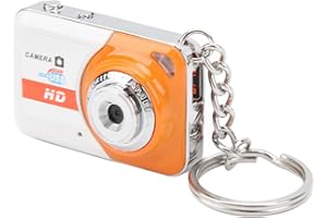 Digital Camera, Ultra Mini High Definition Portable With Keychain, Mini Thumb for Kids, Personality Fashion Mini DV, Compact 