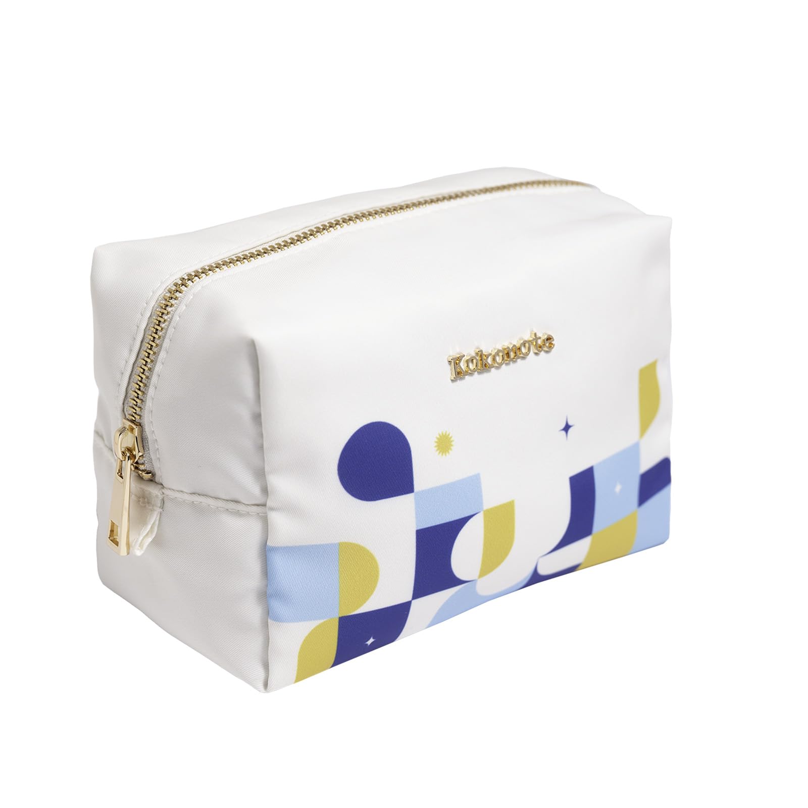 Kokonote Makeup Bag - Akalia | Toiletry Bag for Make Up, Toiletries, Cosmetics | Travel Essentials, Travel Gifts Under 15 Pounds, Gifts for Women & for Men