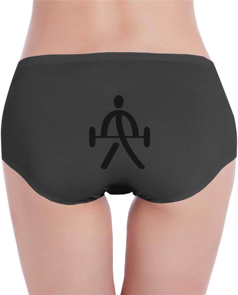 YYHU - Women's Hot Sale SportsIcon - Powerlifting Graphics String Bikini Panties
