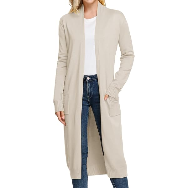 NIC+ZOE Women's Mesh Cocoon Cardigan – Crochet Detail Open Front Sweater