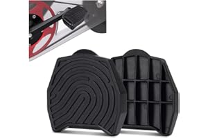 TORCHPILOT Ride with Sneakers - Pedal Converters Compatible with Peloton Bike&Bike+,Replacement Bike Pedals for Regular Shoe,Flat Platform Clipless Pedal Upgrade, Accessories for Exercise Bike