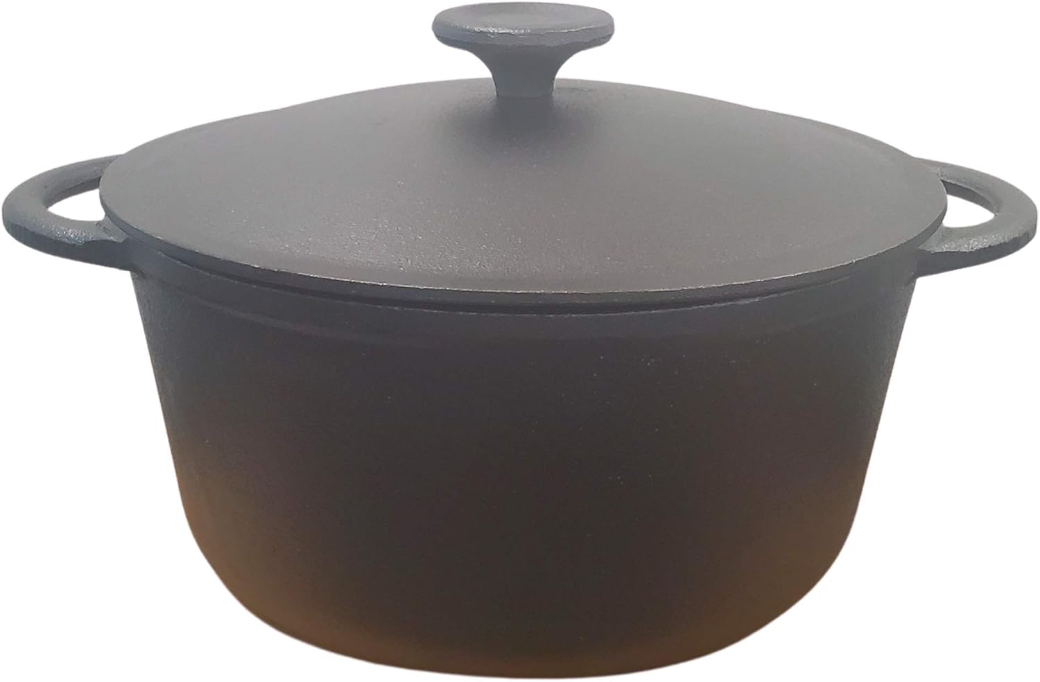 3 Quart Cast Iron Dutch Oven. PreSeasoned Pot with Lid and