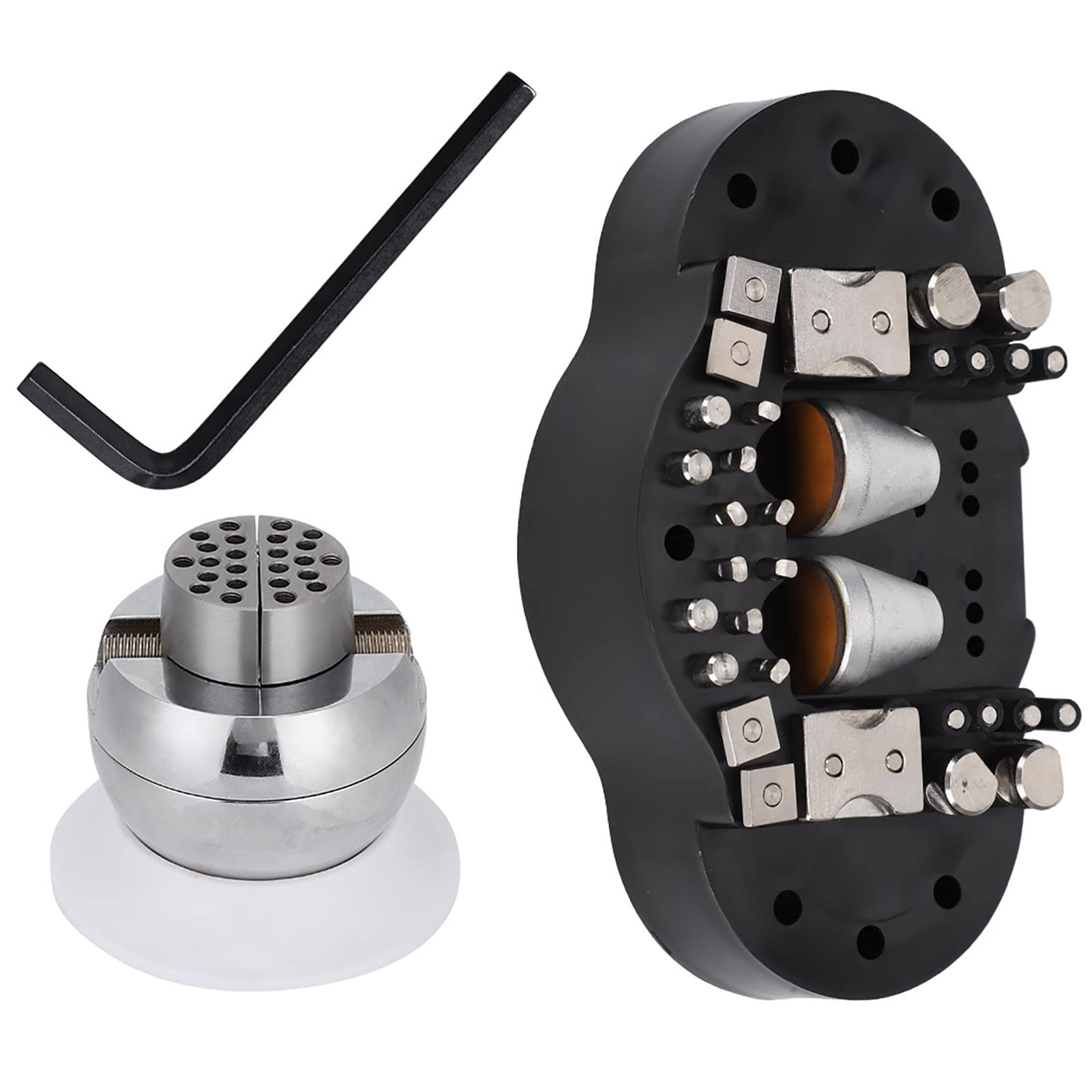 Changor Block Ball Vise, Ball Vise Engraving Tool, Jewelry Engraving Block Tools, Stable Rotation Sensitive Engraver Tool for Jewelry Setting for Gem Setting Handwork