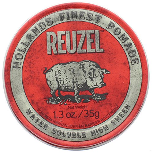 REUZEL Hair Pomade Piglet, Red, 1.3 oz