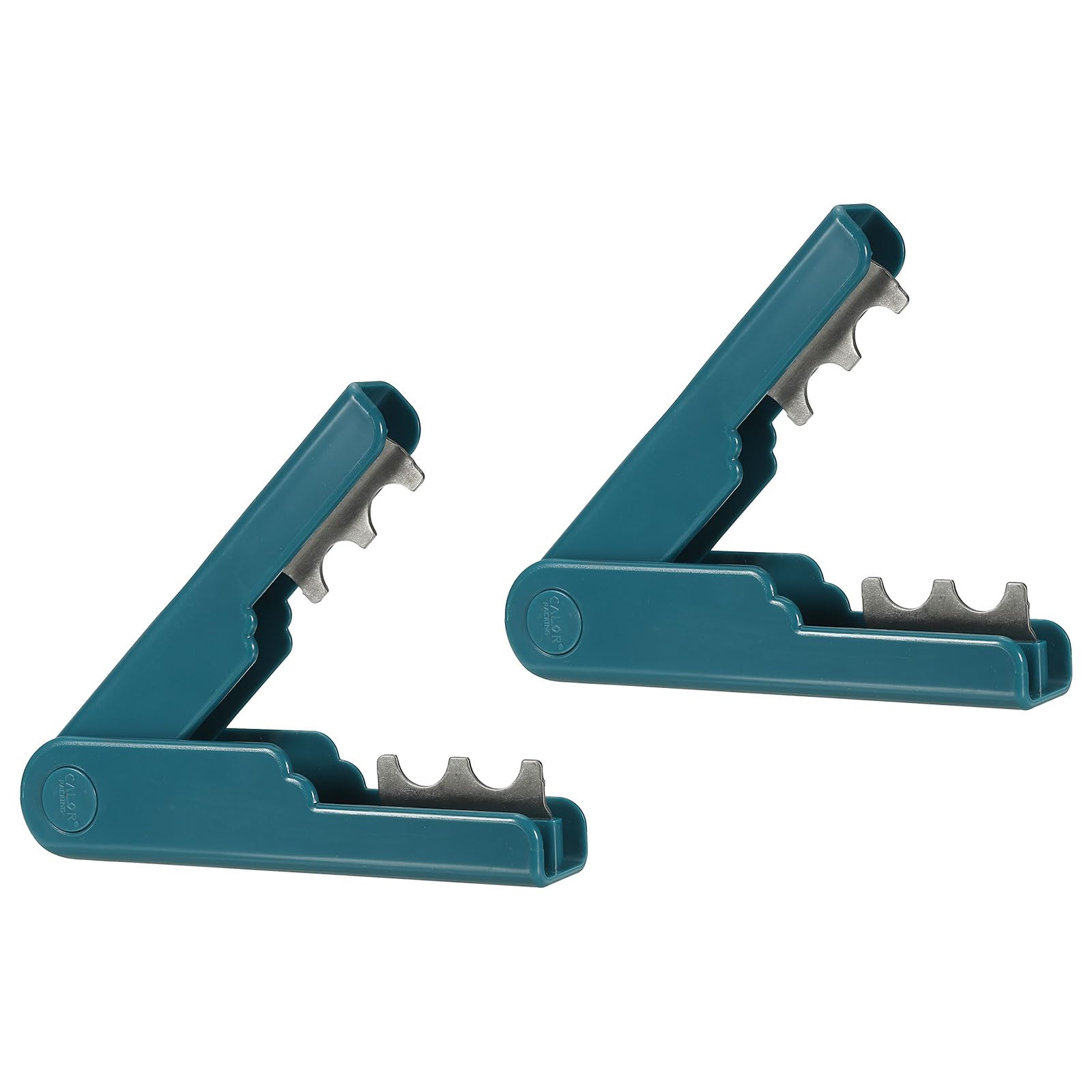 PATIKIL Rose Thorn Stripper Tool, 2Pack Metal Thorn Remover Tools Rose Stem Leaf Thorn Stripper for Rose Flower Floral Arrangement, Blue