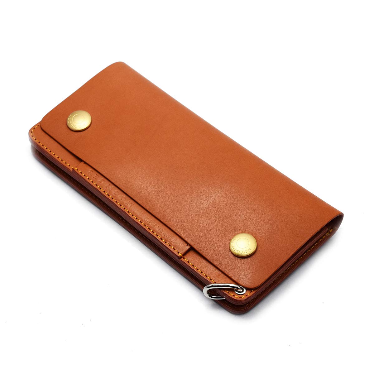 REDMOON レッドムーン ミッドライン MIDLINE TW02-MID DTN 財布 長財布 トラッカーズウォレット 小判カン付き ロングウォレット ドラムレザー レッドブラウン バイカーズウォレット メンズ 本革 ウォレット商品画像