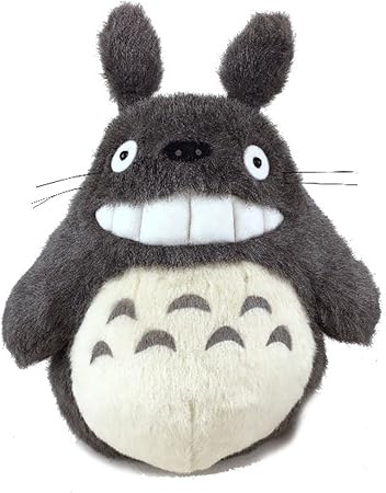 Amazon スタジオジブリ となりのトトロ 大トトロ 笑い L ぬいぐるみ 高さ32cm ぬいぐるみ おもちゃ