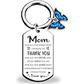igvean Valentines Day Gift for Mom Best Mom Gifts Mother Keychain Mothers Day Gifts from Daughter Son Moms Birthday Gift Ideas Unique Valentines Day Presents for Mother Stepmom