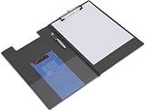 Rapesco Foldover Clipboard with Pocket A4+ Black VFDCB0B3 view 5