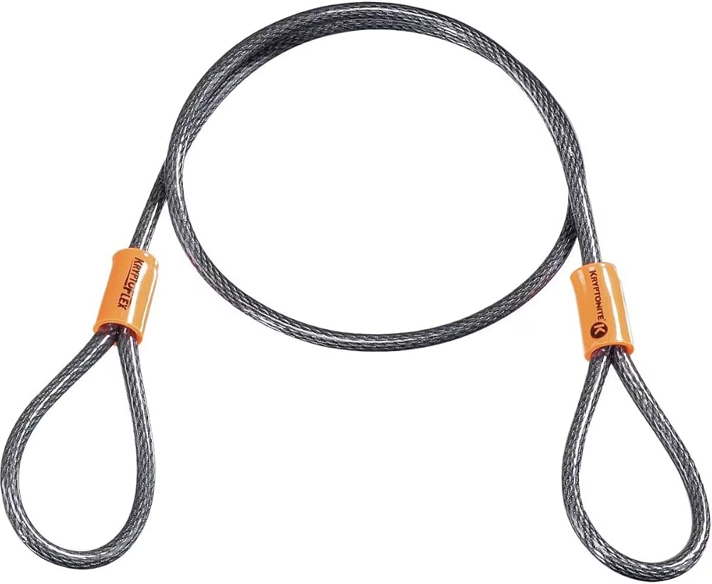 Kryptonite KryptoFlex Security Cable 2.6ft 4ft 7ft 30ft 5mm-10mm