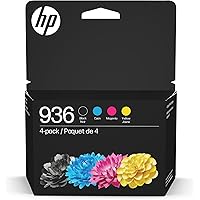 HP 936 CMYK Ink Cartridge 4-Pack